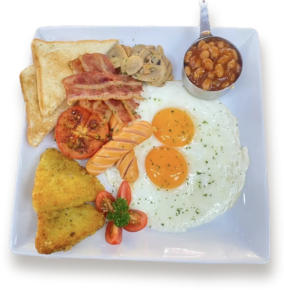 English Breakfast Plate - Cansa, Pattaya