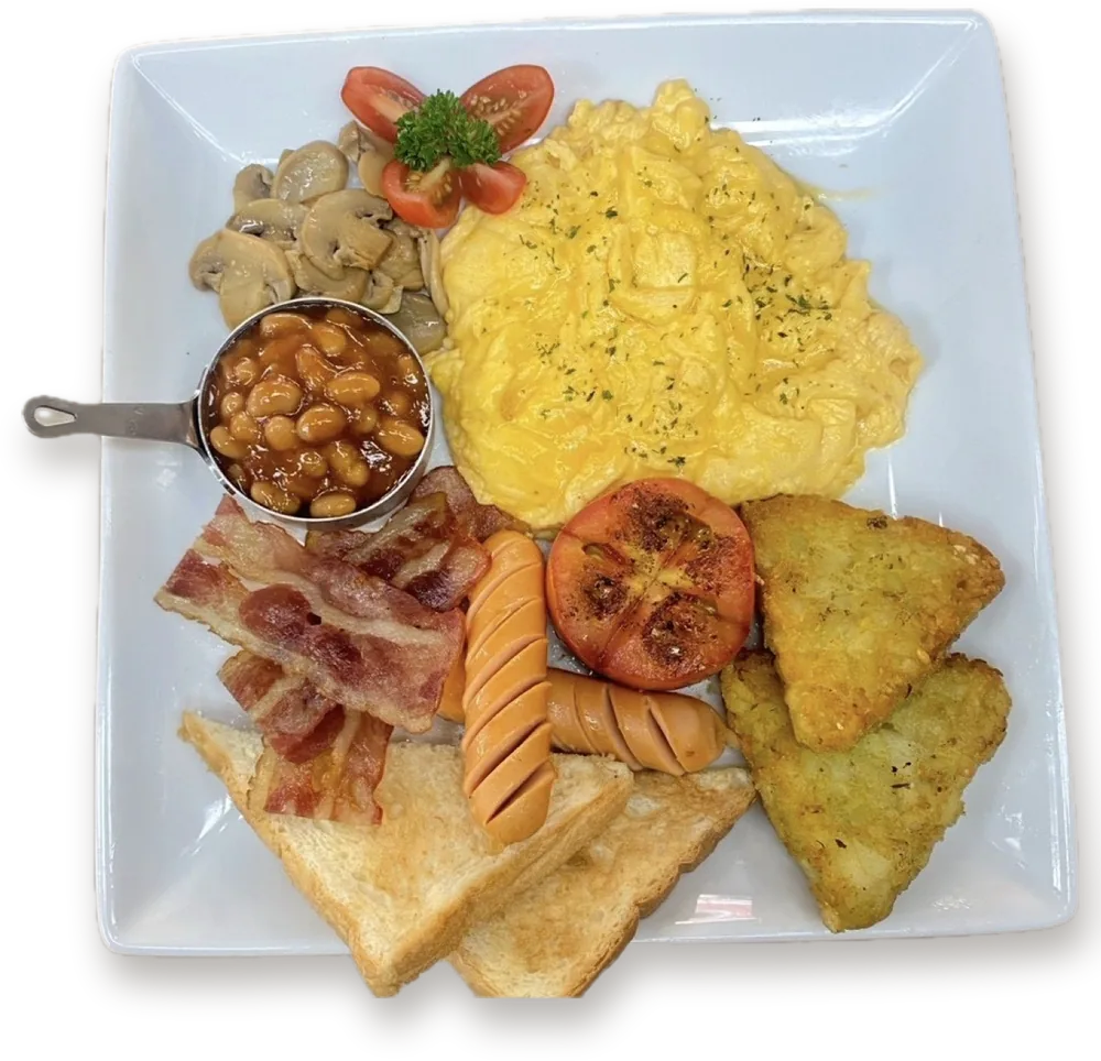 American Breakfast Plate - Cansa, Pattaya